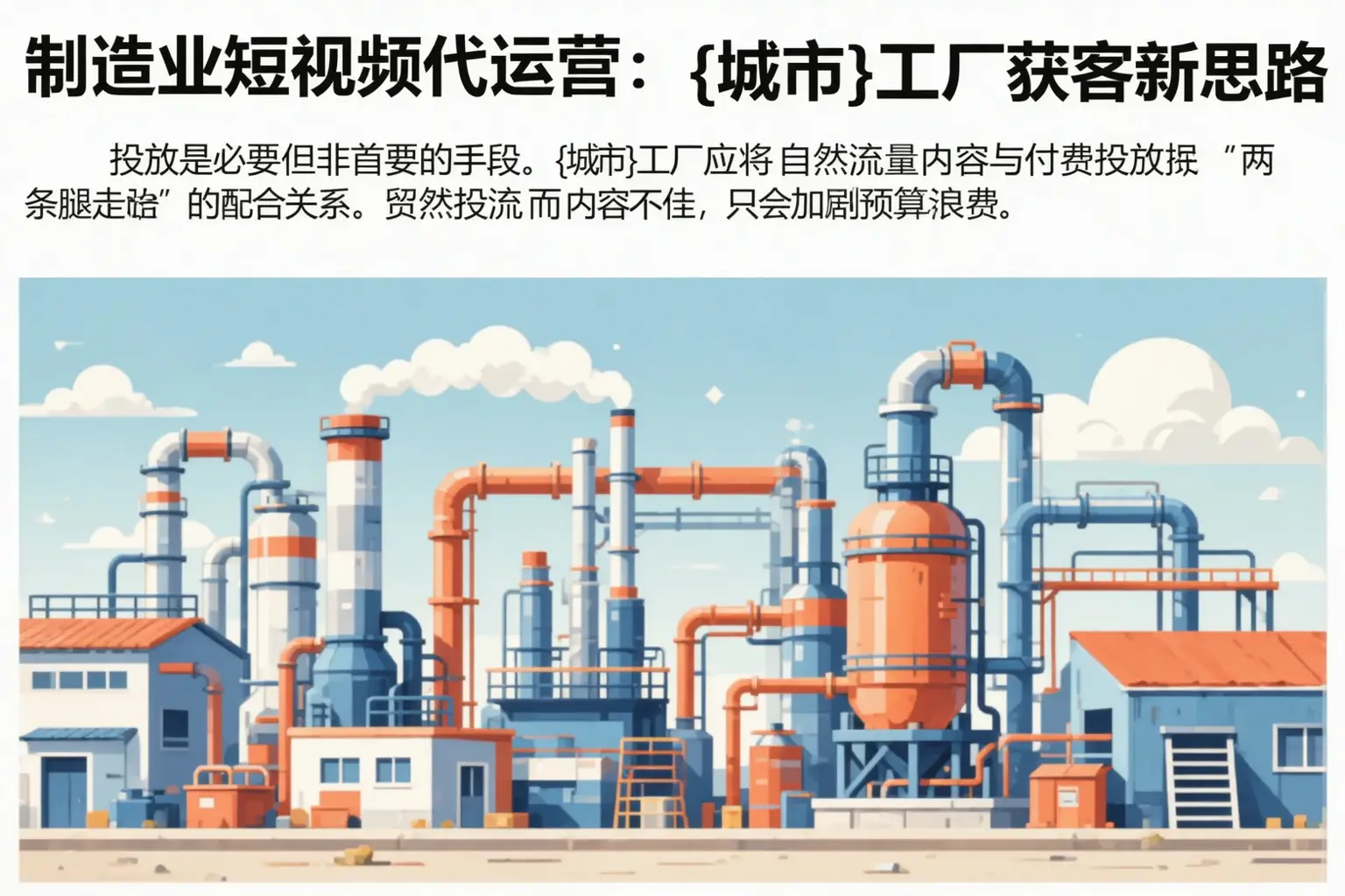 制造业短视频代运营：梧州工厂获客新思路
