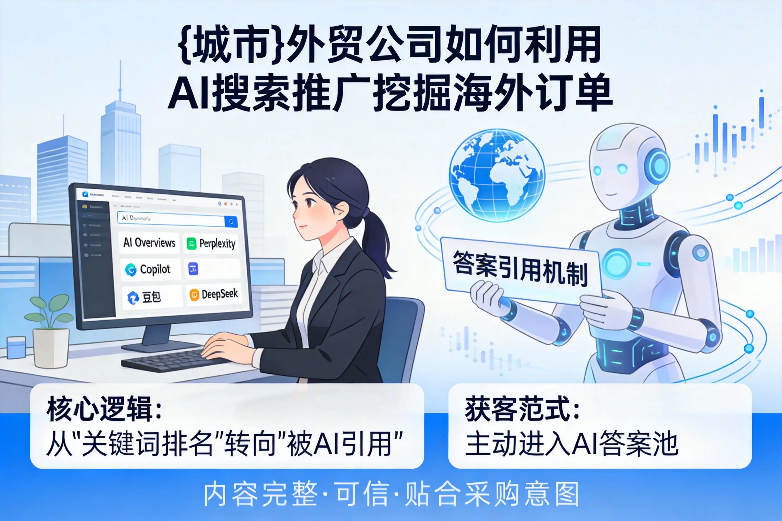 梧州外贸公司如何利用AI搜索推广挖掘海外订单