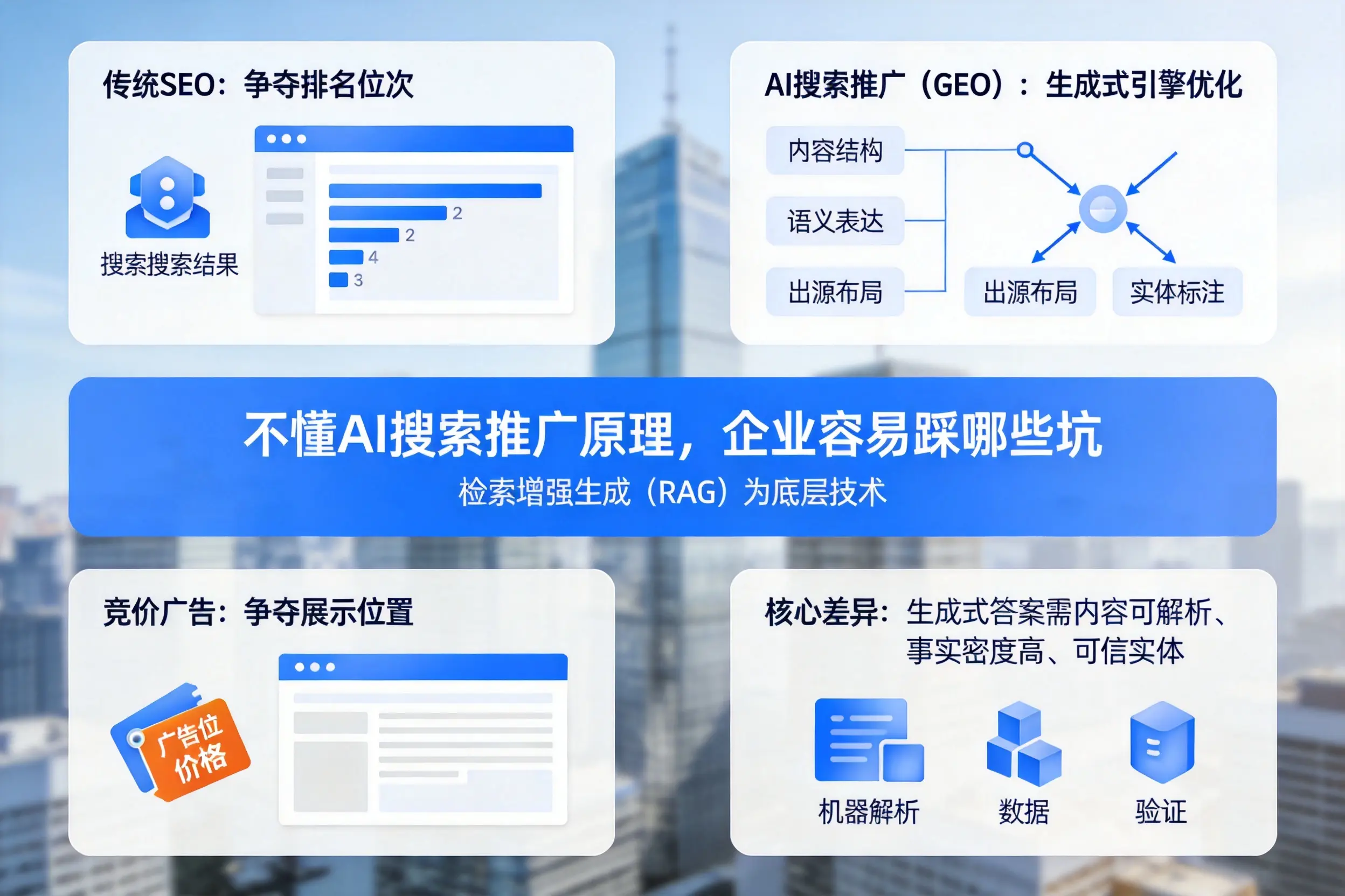 不懂AI搜索推广原理，梧州企业容易踩哪些坑