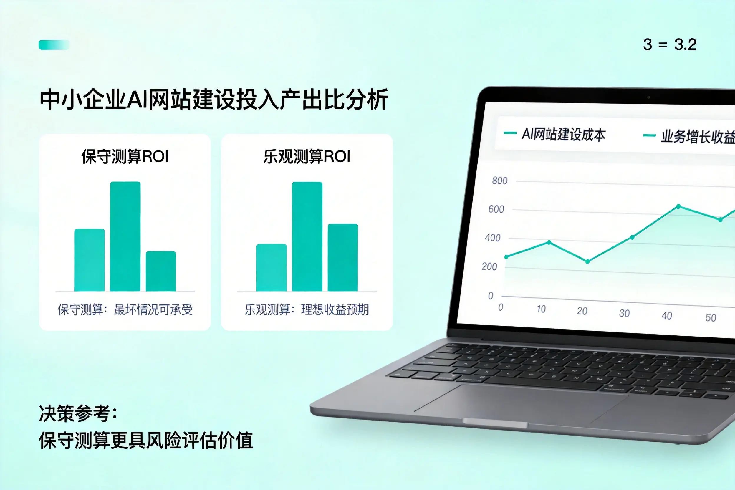 梧州中小企业AI网站建设投入产出比怎么算？先看这份分析