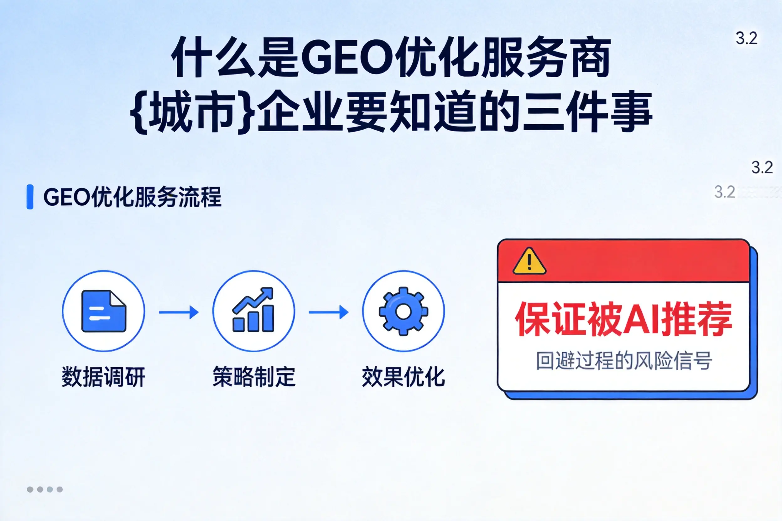 什么是GEO优化服务商梧州企业要知道的三件事